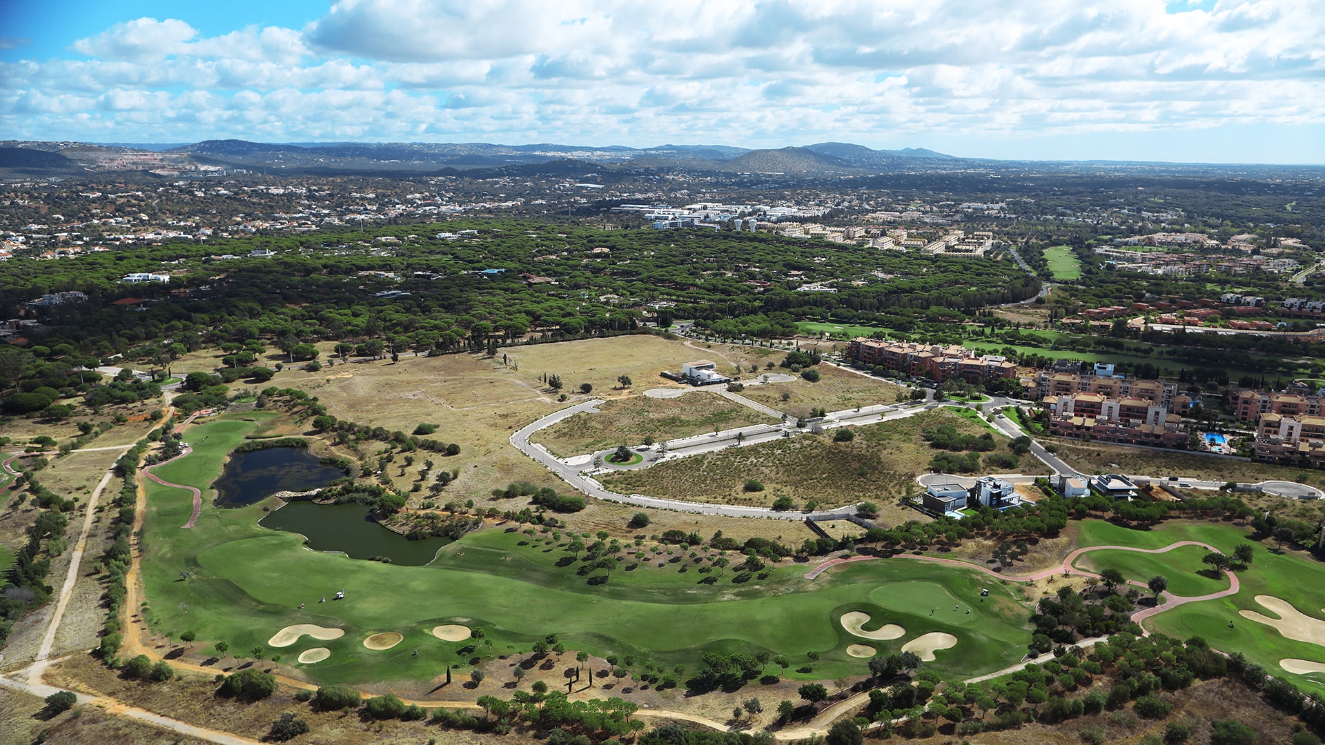 vilamoura aerial view