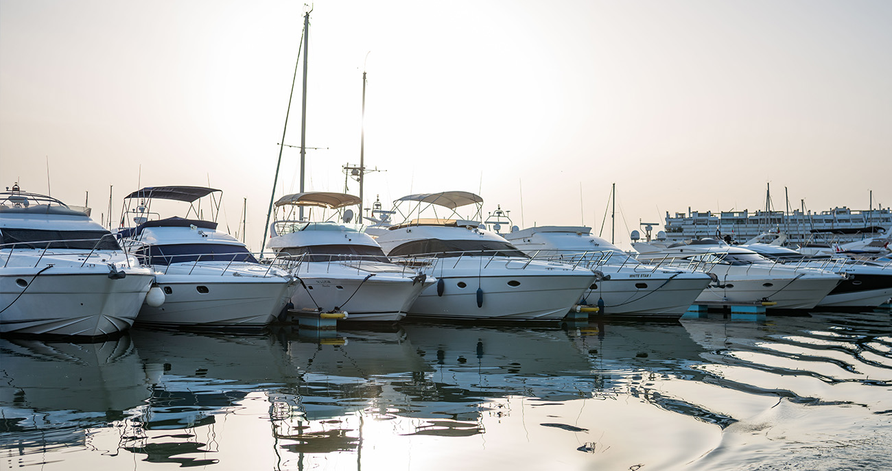 boats in this multi award winning marina